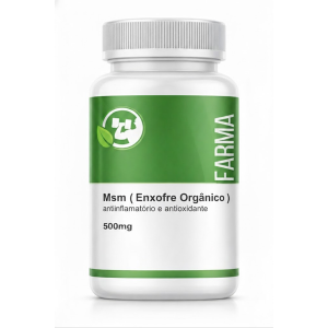 Msm ( Enxofre Orgânico ) 500mg